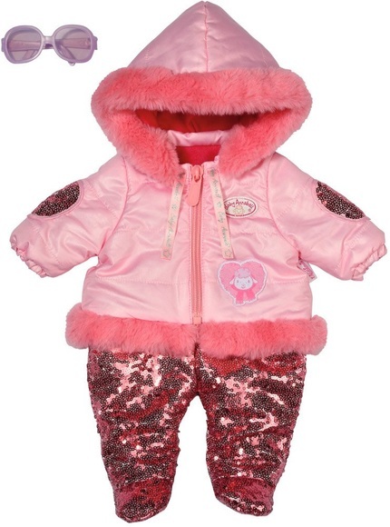 Baby Annabell Deluxe Schneeanzug Pink