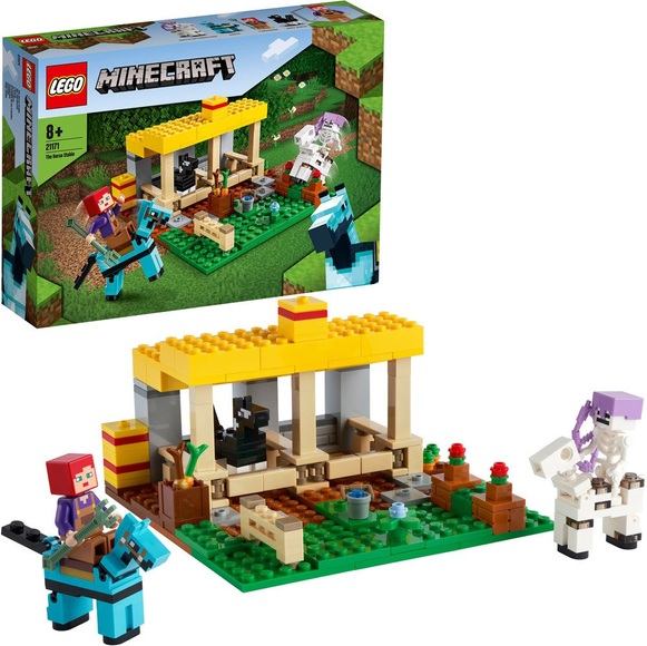 21171 Minecraft Der Pferdestall, Konstruktionsspielzeug
