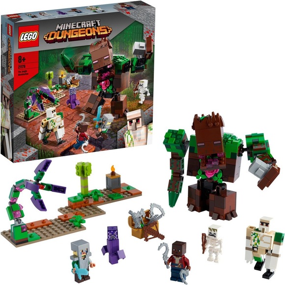 21176 Minecraft Die Dschungel Ungeheuer, Konstruktionsspielzeug