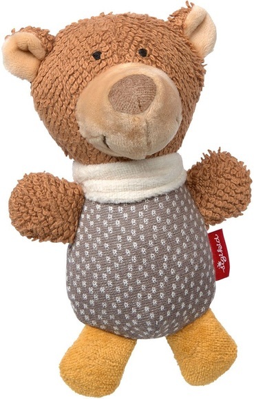 sigikid® HoniBoniBear Rassel braun