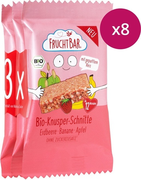 FruchtBar Bio-Knusper-Schnitte