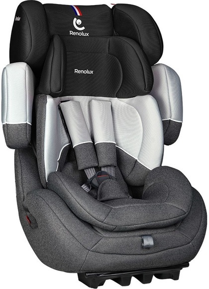 Renolux Kindersitz Step Gr. 1/2/3 Smart Black - schwarz