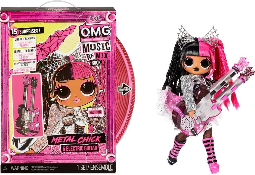L.O.L. Surprise! OMG Remix Rock- Metal Chick and Electric Guitar