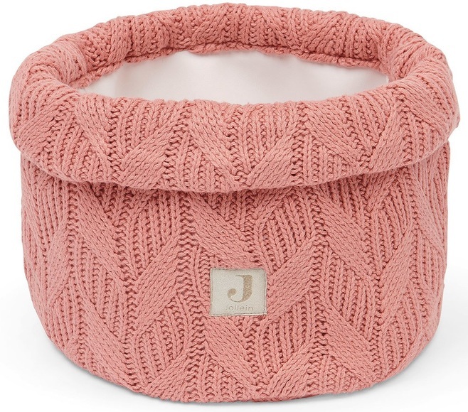 jollein Pflegekörbchen Spring Knit rosewood