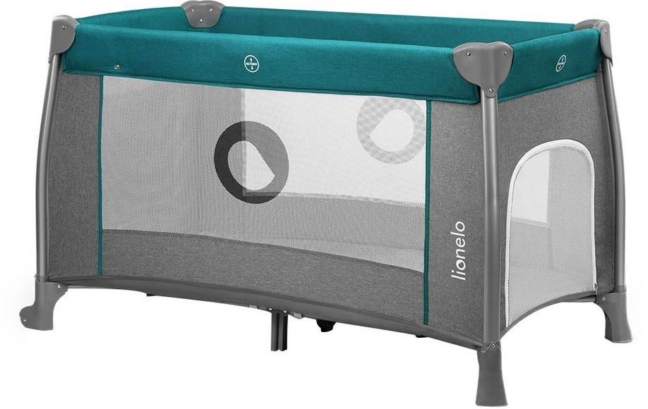 lionelo Reisebett Thomi Green Turquoise