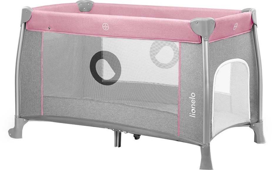 lionelo Reisebett Thomi Pink Baby