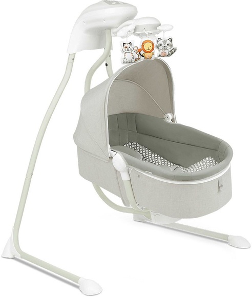 lionelo Babyschaukel Henny Grey Dove