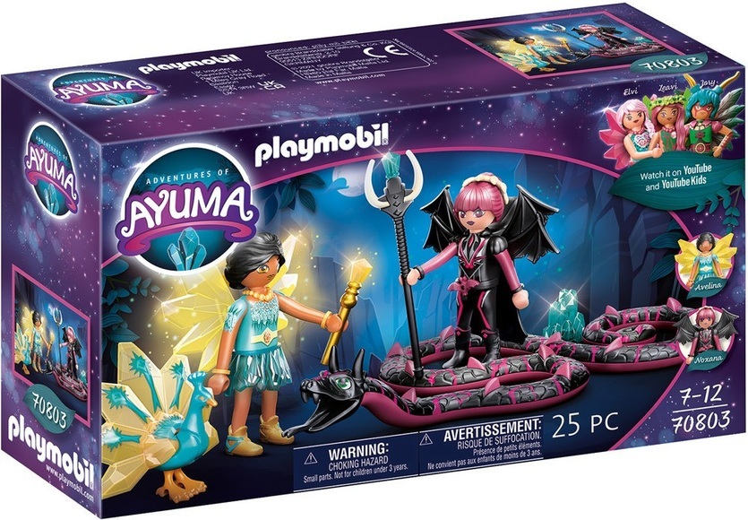 Playmobil® Ayuma Crystal Fairy und Bat Fairy mit Seelentieren 70803