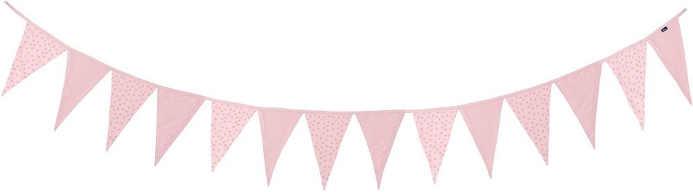Alvi® Wimpelgirlande Curly Dots