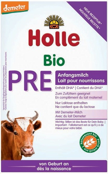 Bio PRE-Anfangsmilch, von Geburt an (400g)