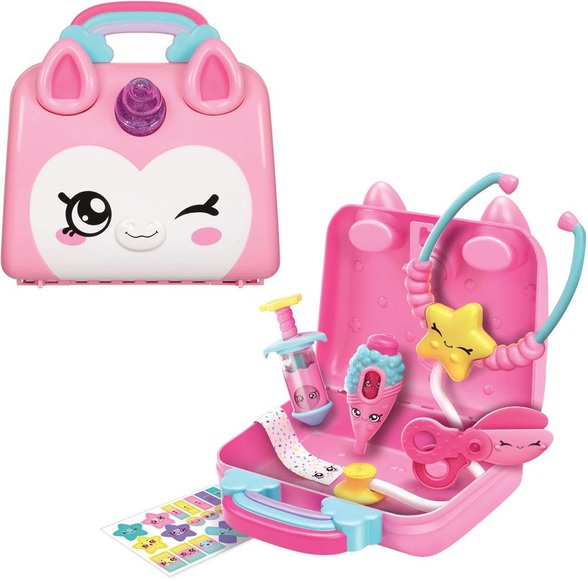 Kindi Kids Arztkoffer-Spielset im Einhorndesign