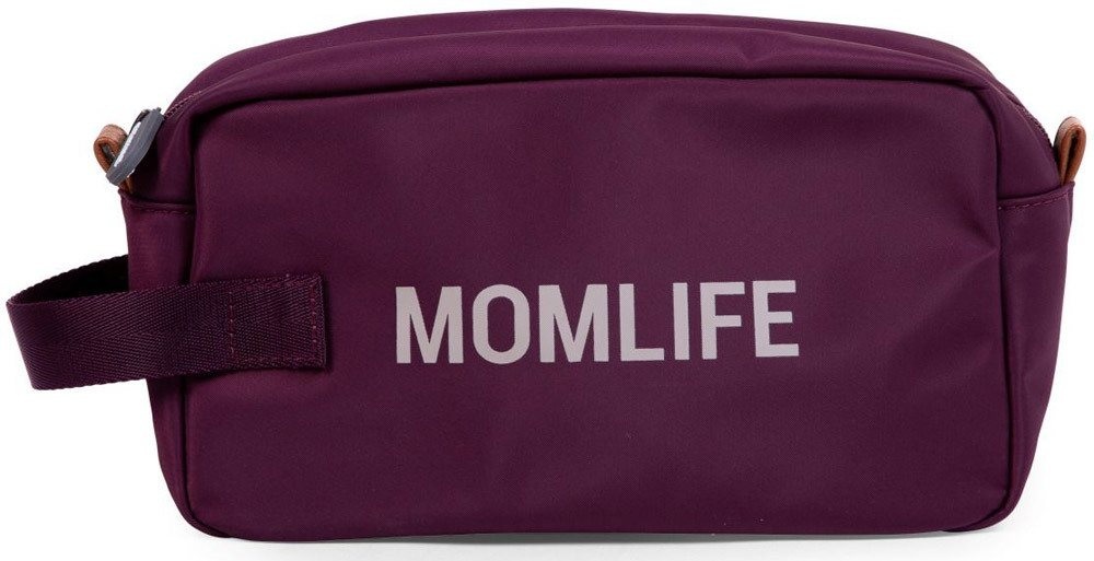 CHILDHOME Kulturbeutel Momlife aubergine