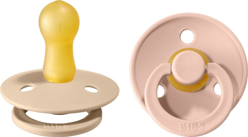 BIBS Schnuller Colour Blush / Vanilla 6-18 Monate, 2 Stk.
