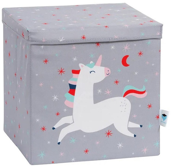 STORE IT Ordnungsbox mit Deckel Einhorn