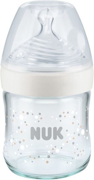 NUK Nature Sense Babyflasche aus Glas mit Temperature Control