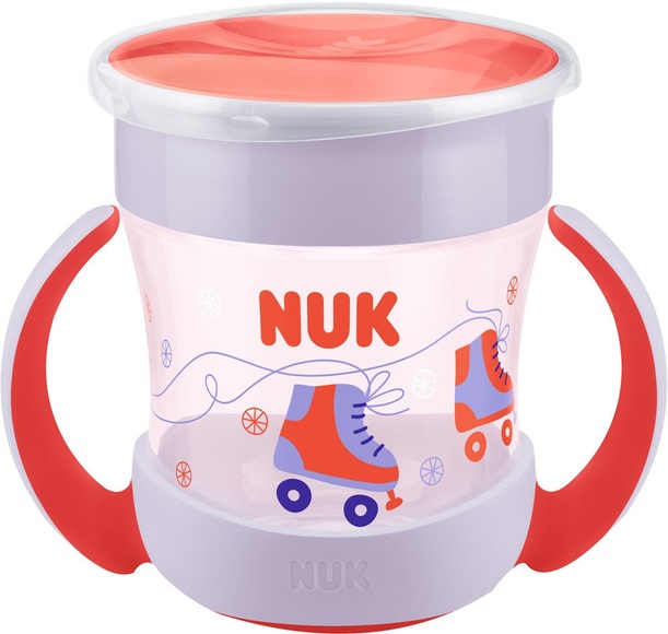 NUK Trinklernbecher Mini Magic Cup 160 ml ab dem 6. Monat, rot