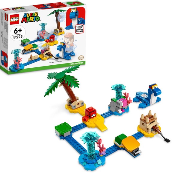 71398 Super Mario Dorries Strandgrundstück – Erweiterungsset, Konstruktionsspielzeug