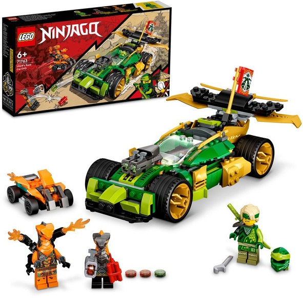 71763 NINJAGO Lloyds Rennwagen EVO, Konstruktionsspielzeug