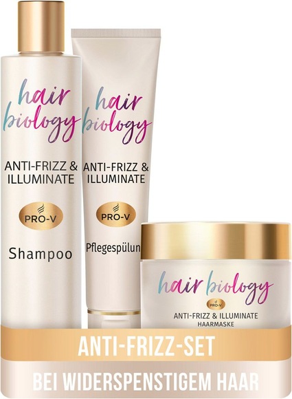 Hair Biology Haarpflegeset Hair Biology Haarpflegeset Anti-Frizz & Illuminate Haarpflege Set haarpflege 1.0 pieces