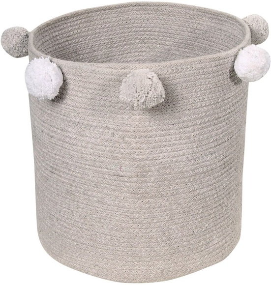 LORENA CANALS Spielzeugkorb Bubbly grey