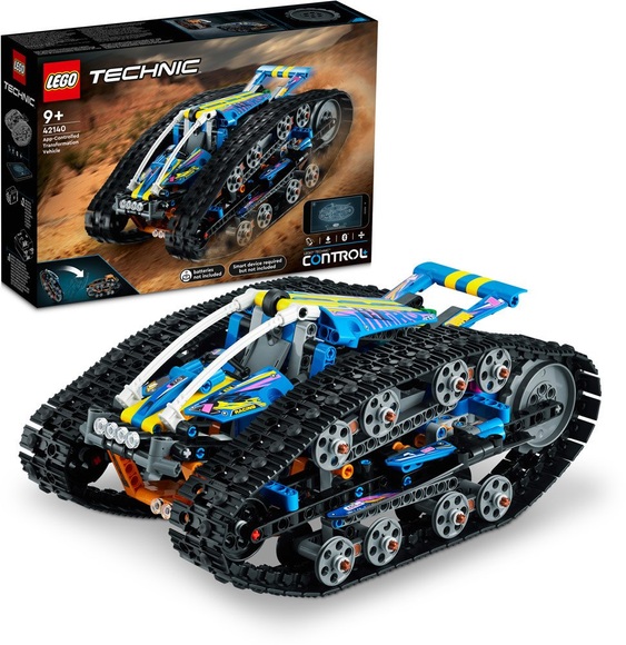 42140 Technic App-gesteuertes Transformationsfahrzeug, Konstruktionsspielzeug