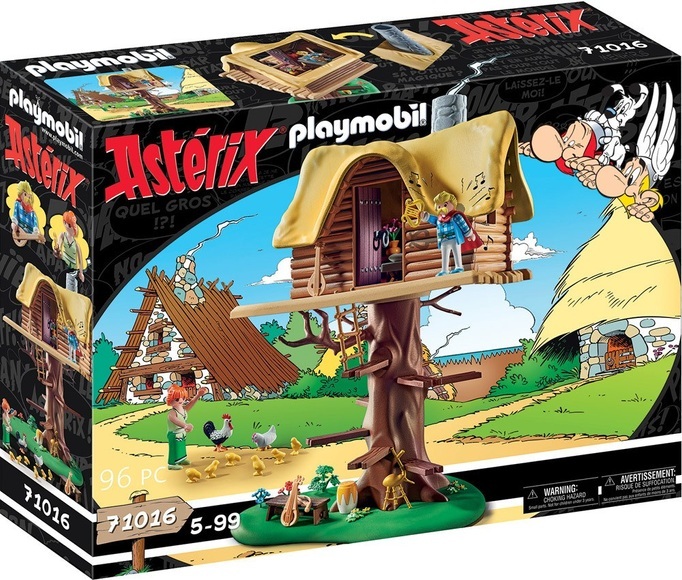 71016 Asterix: Troubadix mit Baumhaus, Konstruktionsspielzeug