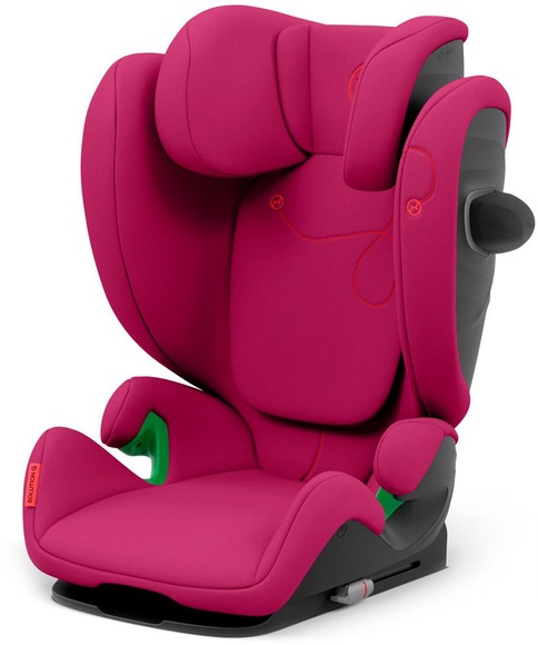 cybex GOLD Kindersitz Solution G i-fix Magnolia Pink
