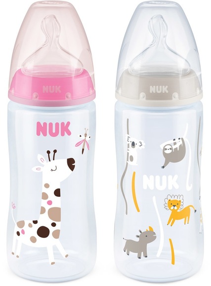NUK Babyflasche First Choice? 300ml in rosa