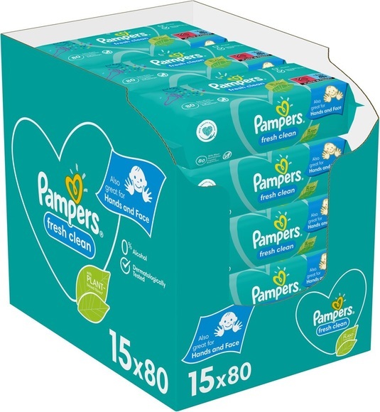 Pampers Fresh Clean Feuchttücher
