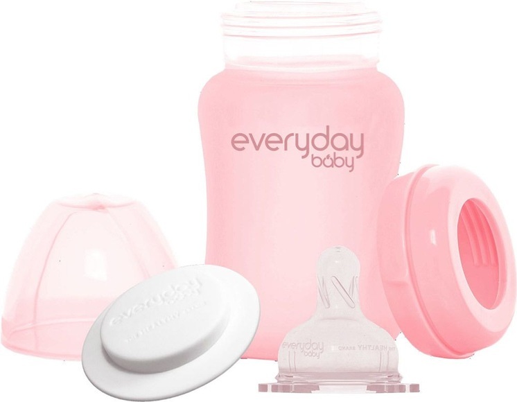 everyday baby Babyglasflasche Healthy+ 150 ml rose pink