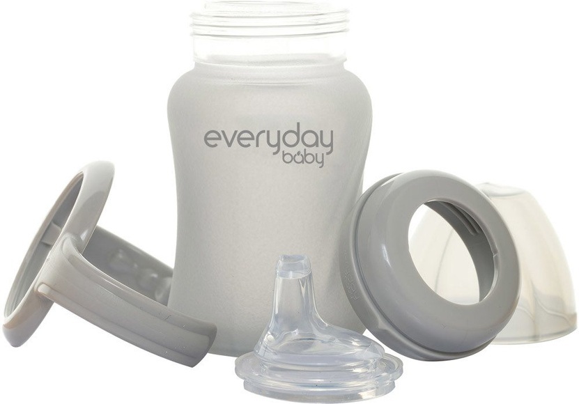 everyday Baby Babyglasflasche Heathy+ Sippy Cup, 150 ml in quiet grey