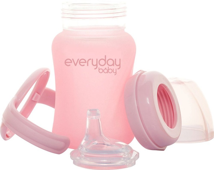 everyday Baby Babyglasflasche Heathy+ Sippy Cup, 150 ml in rose pink