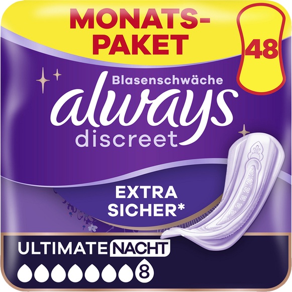 Always Discreet Inkontinenz-Einlagen