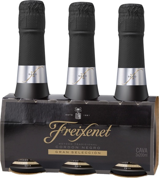 Freixenet Cordon Negro Seco 3x20cl