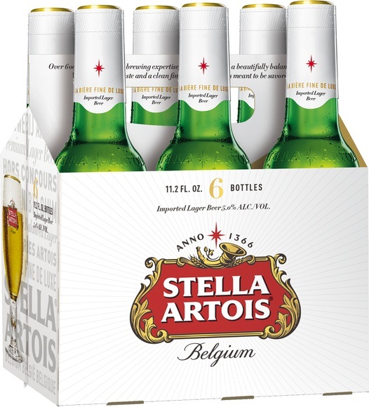 Stella Artois Bier 6x33cl