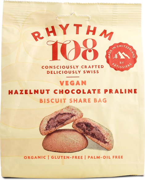 RHYTHM108 Hazelnut Chocolate Praline Biscuit (135 g)