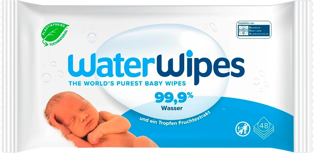 WaterWipes Baby-Feuchttücher
