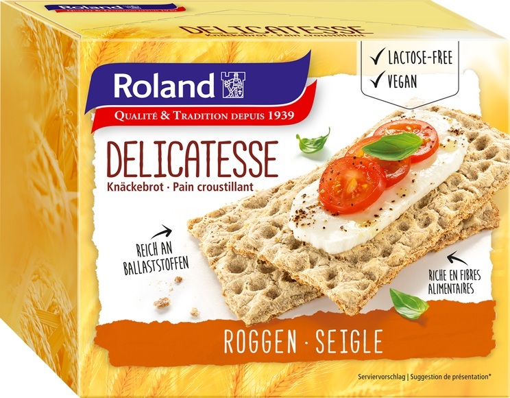 Roland Knäckebrot Délicatesse Roggen