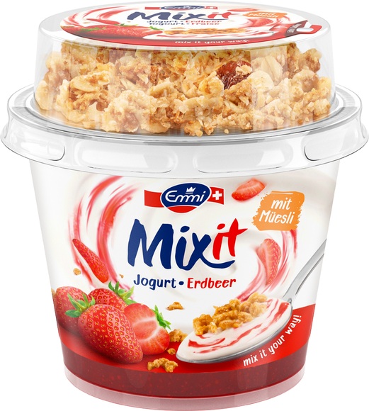 Emmi Mix it Muesli Erdbeer 200g
