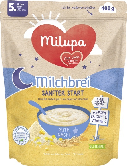Milupa Gute Nacht Sanfter Start 4m+ (400 g)
