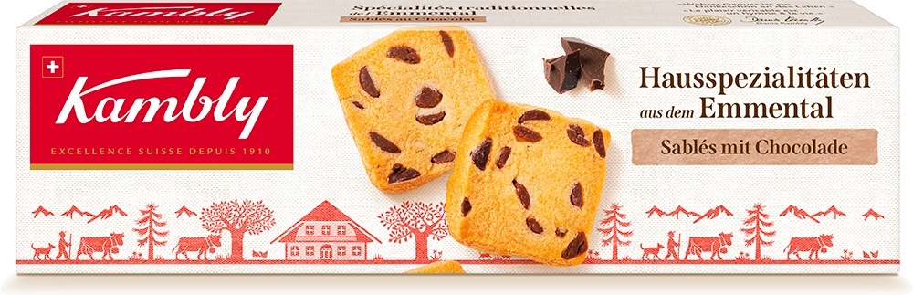 Kambly Sablés mit Chocolade 90g