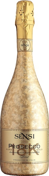 Sensi Prosecco Brut 18 Karat pure Gold 75 cl