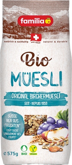 familia Bio Birchermüesli 575g