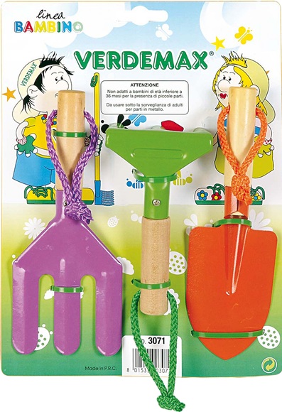 Verdemax Kinder Werkzeug-Set 3 Stk