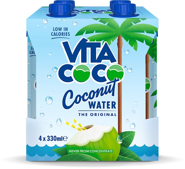 Vita Coco 100% Kokoswasser pur 4x330ml