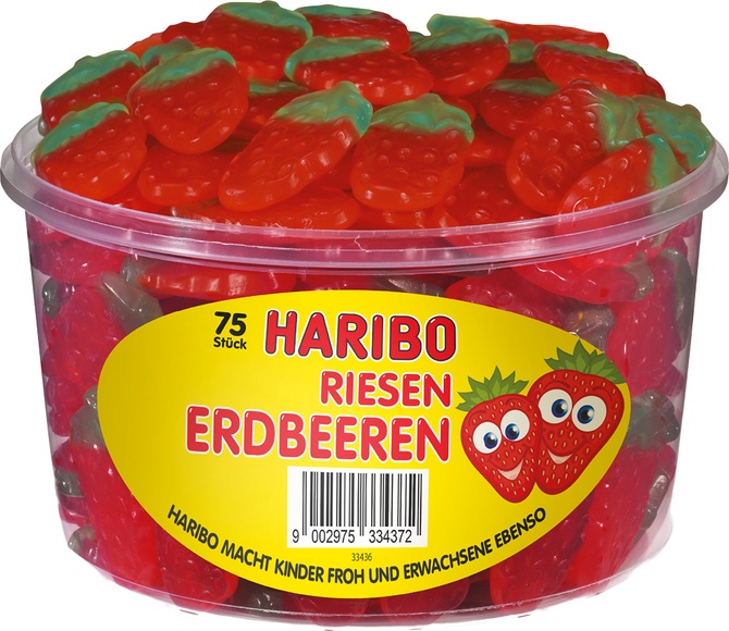 Haribo Erdbeeren 75 Stück