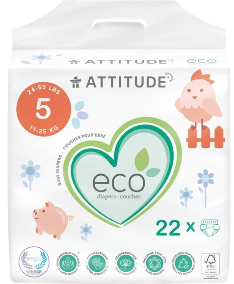 Attitude Eco Windeln Grösse 5