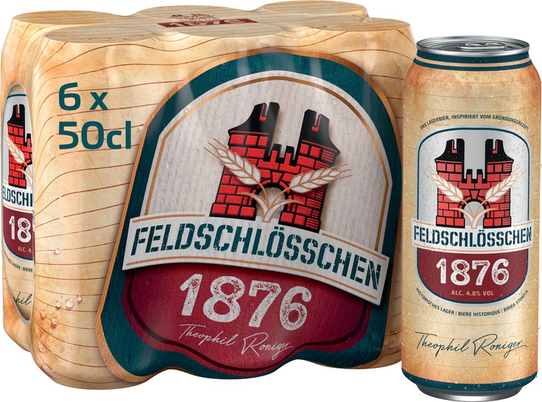 Feldschlösschen 1876 6x50cl