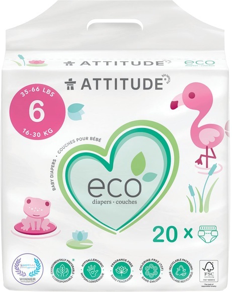 Attitude Eco Windeln Grösse 6