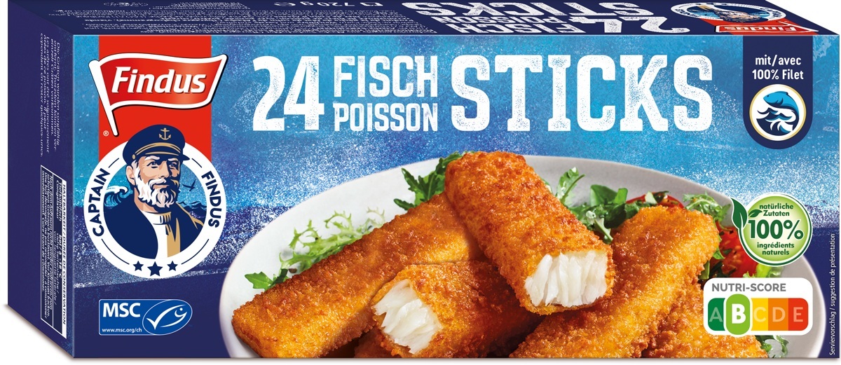 FINDUS 24 Fisch-Sticks 720g